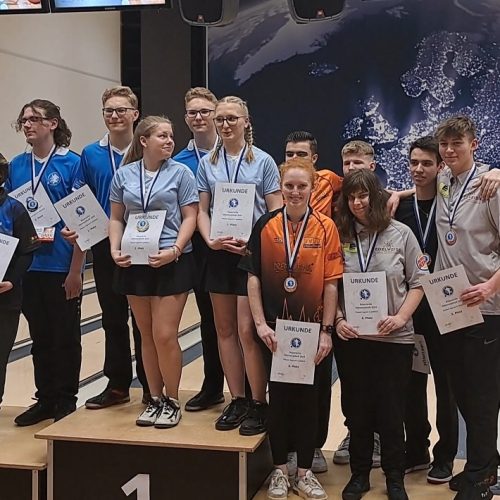 BM Jugend 1x Gold, 1x Silber und 2x Bronze im Doppel